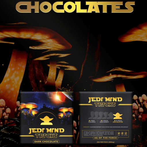 4g Jedi Mind Tricks Dark Chocolate Square - Image 5