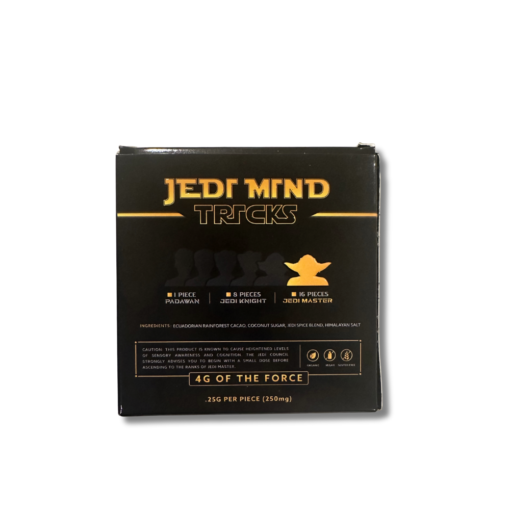 4g Jedi Mind Tricks Dark Chocolate Square - Image 4