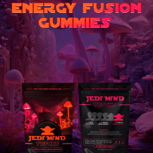 2g/240mg Jedi Mind Tricks Mixed Citrus Fusion Gummies - Image 5